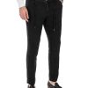 Abbigliamento SAVEONE Pantaloni | Gustave - Pantalaccio In Puro Lino Nero