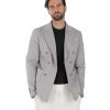 Abbigliamento SAVEONE Blazer E Giacche | Ostuni - Giacca Doppiopetto Grigio