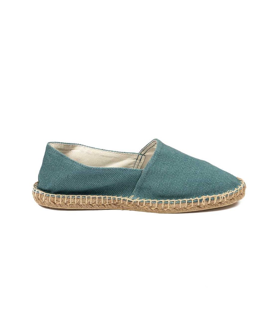 Scarpe SAVEONE | Espadrillas Verde Petrolio