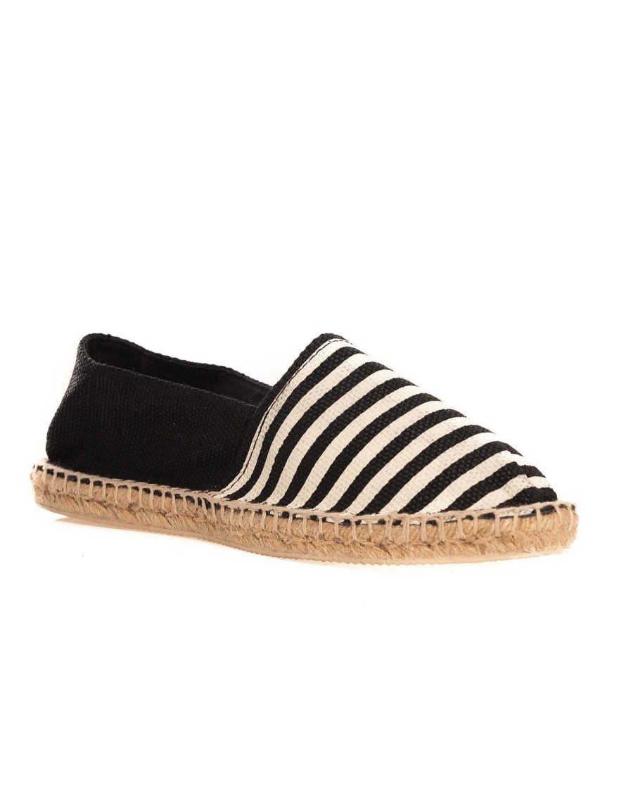 Scarpe SAVEONE | Espadrillas A Righe Nera