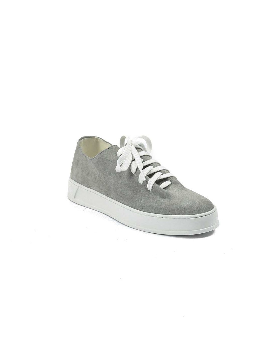 Scarpe SAVEONE | Steph - Sneakers Scamosciata Grigia