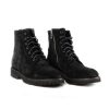 Scarpe SAVEONE | Z01 - Anfibio In Camoscio Nero Con Zip