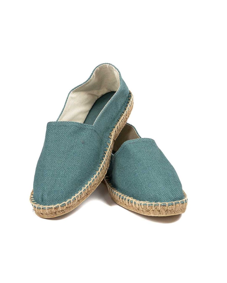 Scarpe SAVEONE | Espadrillas Verde Petrolio