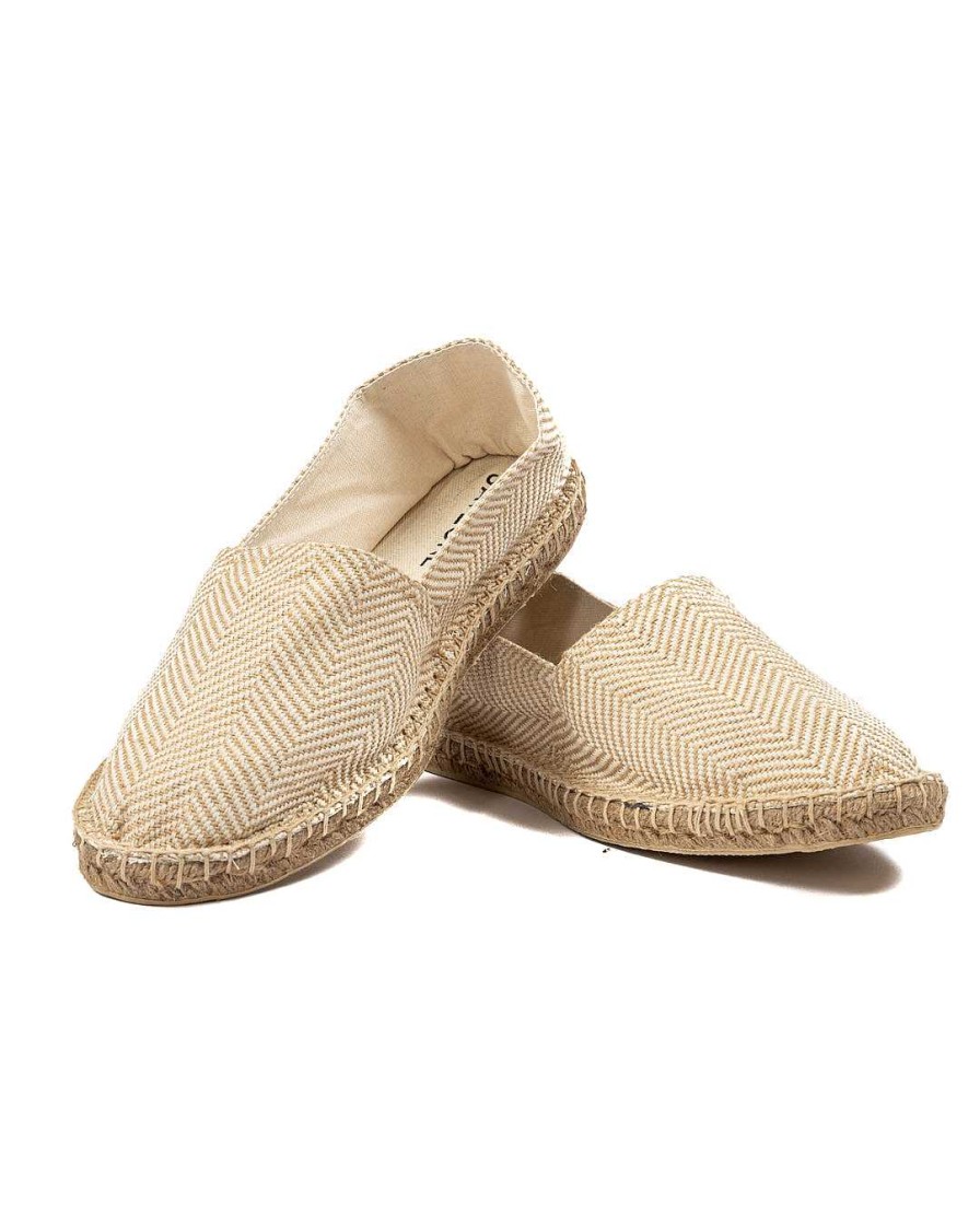 Scarpe SAVEONE | Espadrillas Intrecciata Off-White