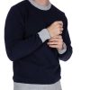 Abbigliamento SAVEONE Maglioni | Sam - Maglione Blu E Grigio