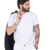 Abbigliamento SAVEONE T-Shirts | Harry - T-Shirt Bianca In Cotone Stretch