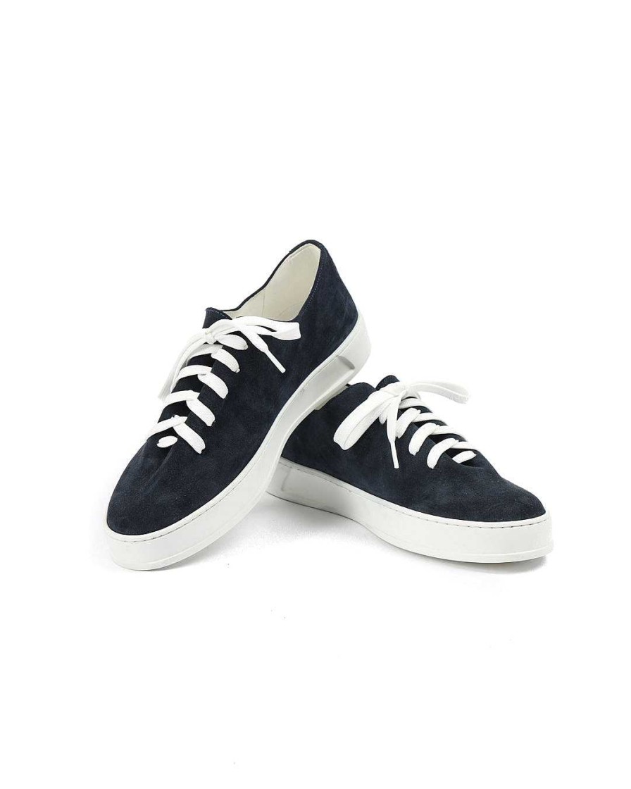 Scarpe SAVEONE | Steph -Sneakers Scamosciata Blu