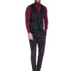 Abbigliamento SAVEONE Gilet | Mads - Gilet Nero In Velluto