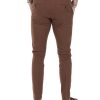 Abbigliamento SAVEONE Pantaloni | Frank - Pantalone Basic Tabacco