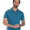 Abbigliamento SAVEONE Polo | Roger - Polo Ottanio In Maglia