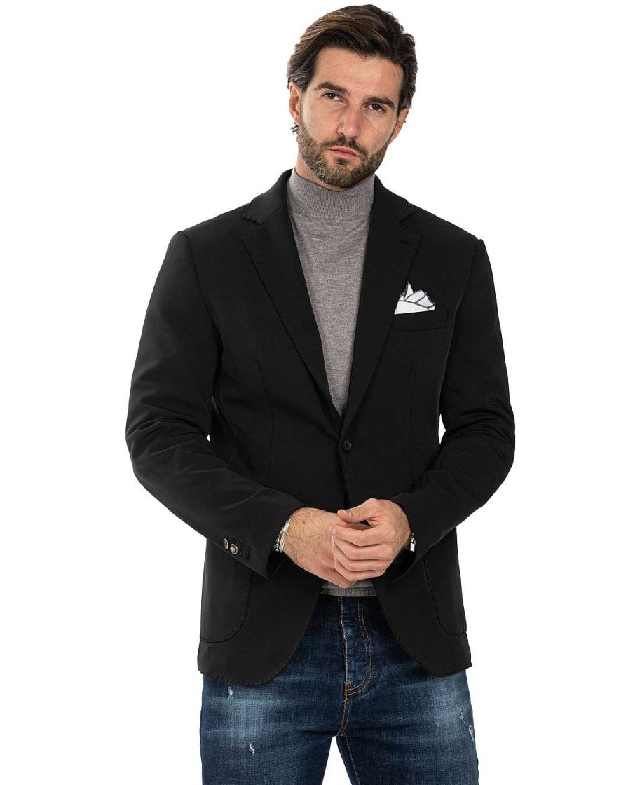 Abbigliamento SAVEONE Blazer E Giacche | Smith - Giacca Tecnica Nera