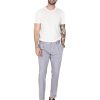 Abbigliamento SAVEONE Pantaloni | Milano - Pantalone Basic Grigio Chiaro