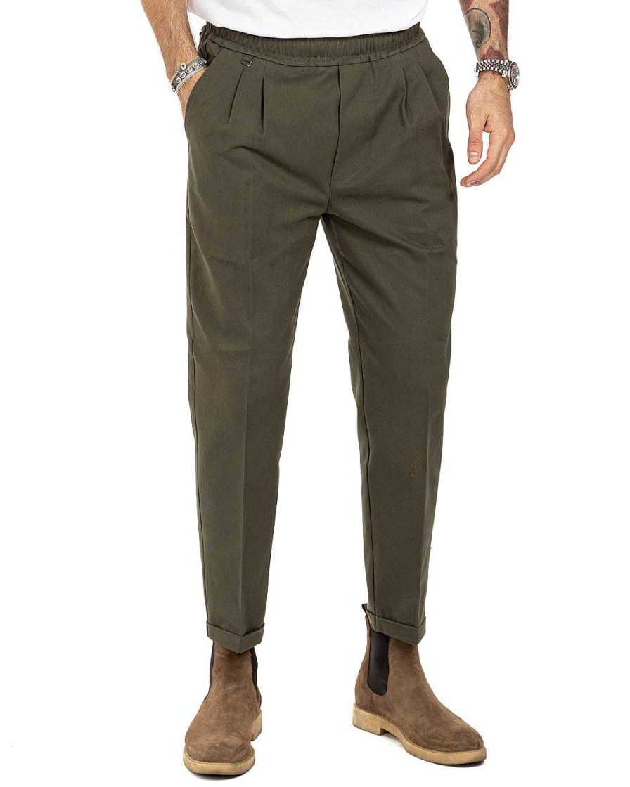 Abbigliamento SAVEONE Pantaloni | Larry - Pantalaccio Militare In Cotone