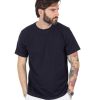 Abbigliamento SAVEONE T-Shirts | Harry - T-Shirt Blu In Cotone Stretch