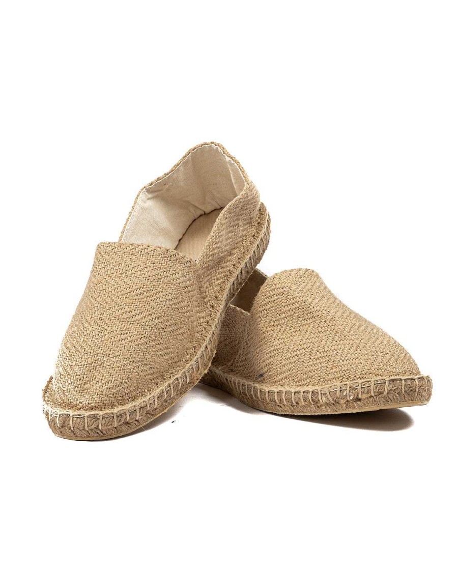 Scarpe SAVEONE | Espadrillas Intrecciata Beige