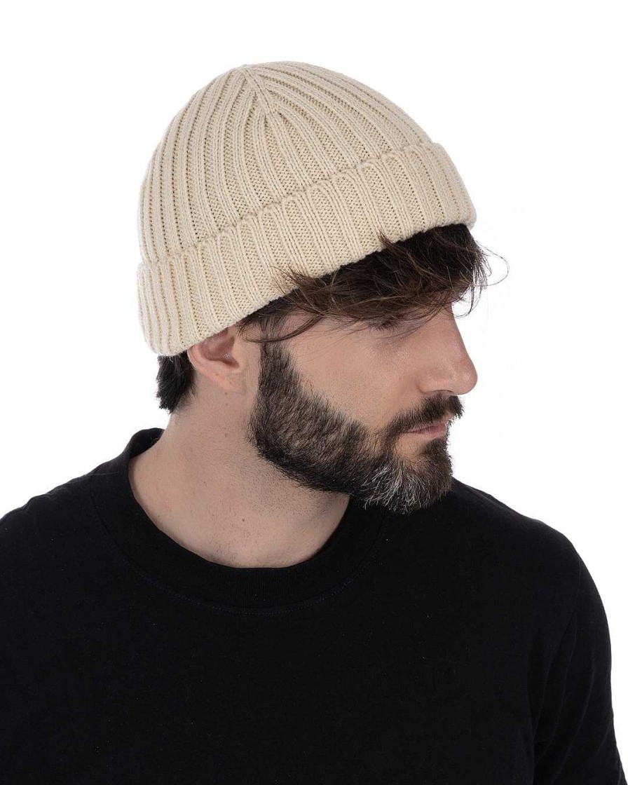 Accessori SAVEONE | Ny - Cappello Panna A Costine