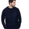 Abbigliamento SAVEONE Maglioni | Nimega - Maglione Rasato Blu