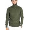 Abbigliamento SAVEONE Maglioni | Dolcevita Basic Militare