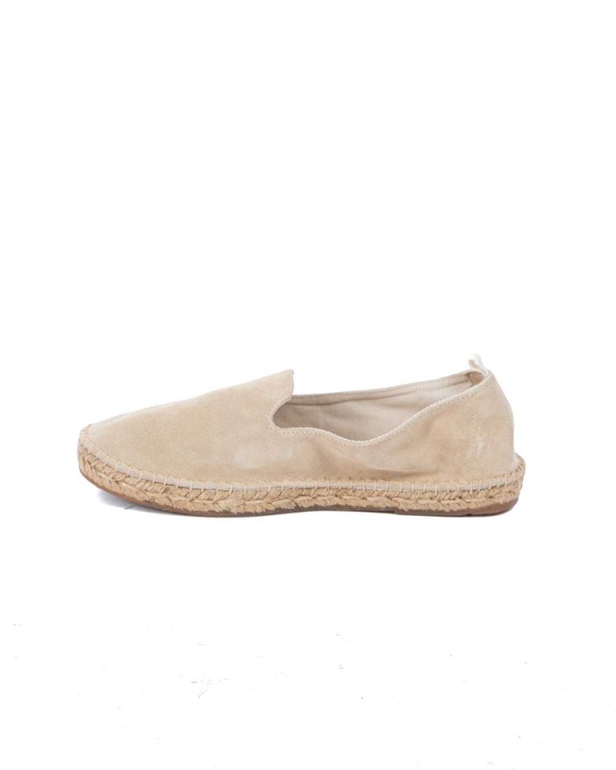 Scarpe SAVEONE | Atene - Espadrillas Camoscio Beige