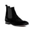 Scarpe SAVEONE | Dre - Chelsea Boots In Camoscio Nero Sporcato