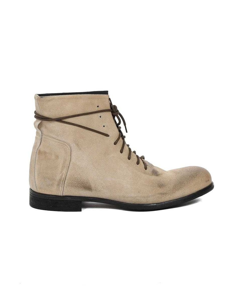 Scarpe SAVEONE | Houston - Scarponcino In Camoscio Beige