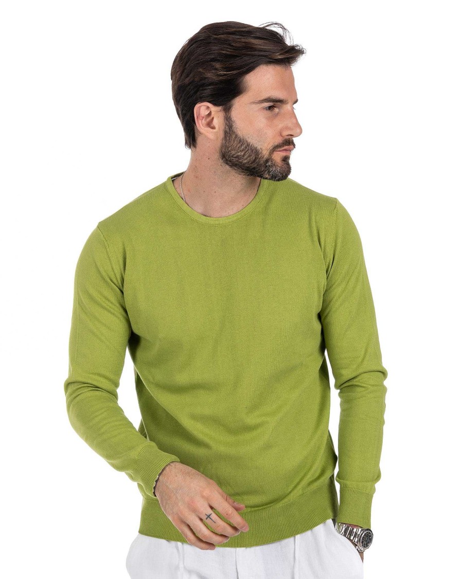 Abbigliamento SAVEONE Maglioni | Daniil - Maglioncino In Cotone Bamboo