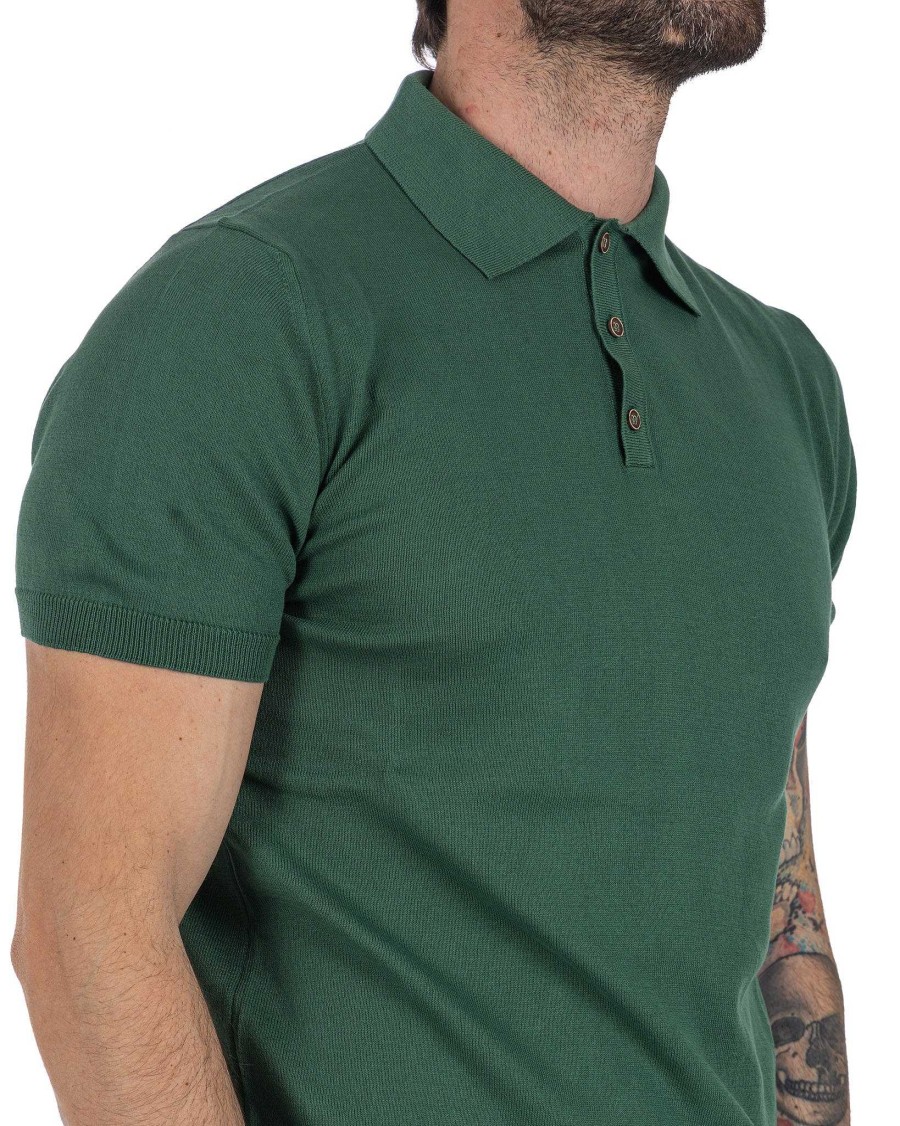 Abbigliamento SAVEONE Polo | Roger - Polo Bottiglia In Maglia