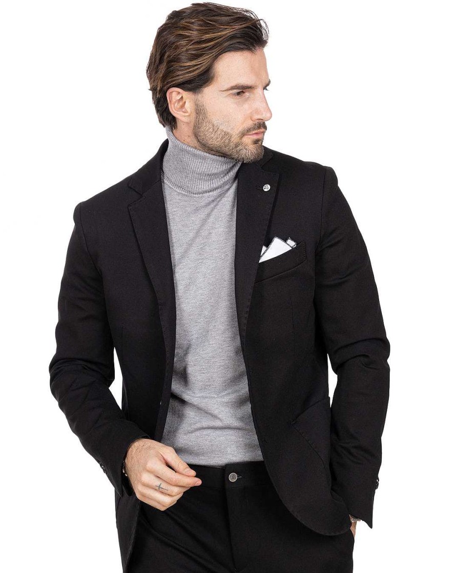 Abbigliamento SAVEONE Blazer E Giacche | Mustang - Giacca Punto Milano Nera