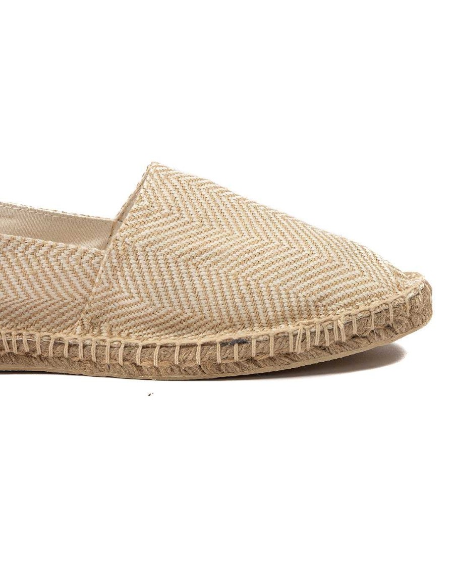 Scarpe SAVEONE | Espadrillas Intrecciata Off-White