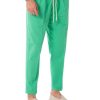 Abbigliamento SAVEONE Pantaloni | Larry - Pantalaccio In Lino Menta