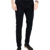 Abbigliamento SAVEONE Pantaloni | Amir - Pantalone In Velluto Mille Righe Nero