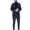 Abbigliamento SAVEONE Blazer E Giacche | Italian - Giacca Monopetto Quadro Jeans