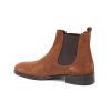 Scarpe SAVEONE | Dre - Chelsea Boots In Camoscio Terra Sporcato