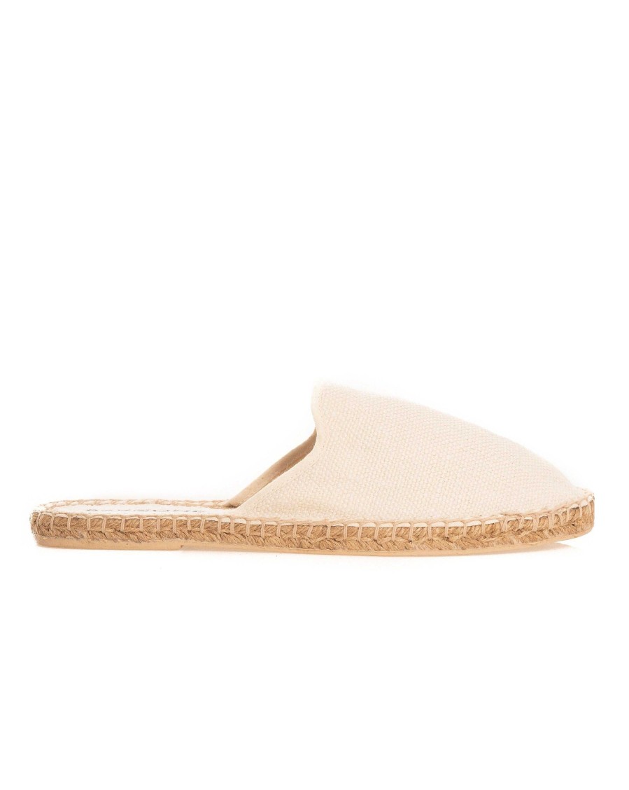 Scarpe SAVEONE | Portofino - Mules Espadrillas Bianca