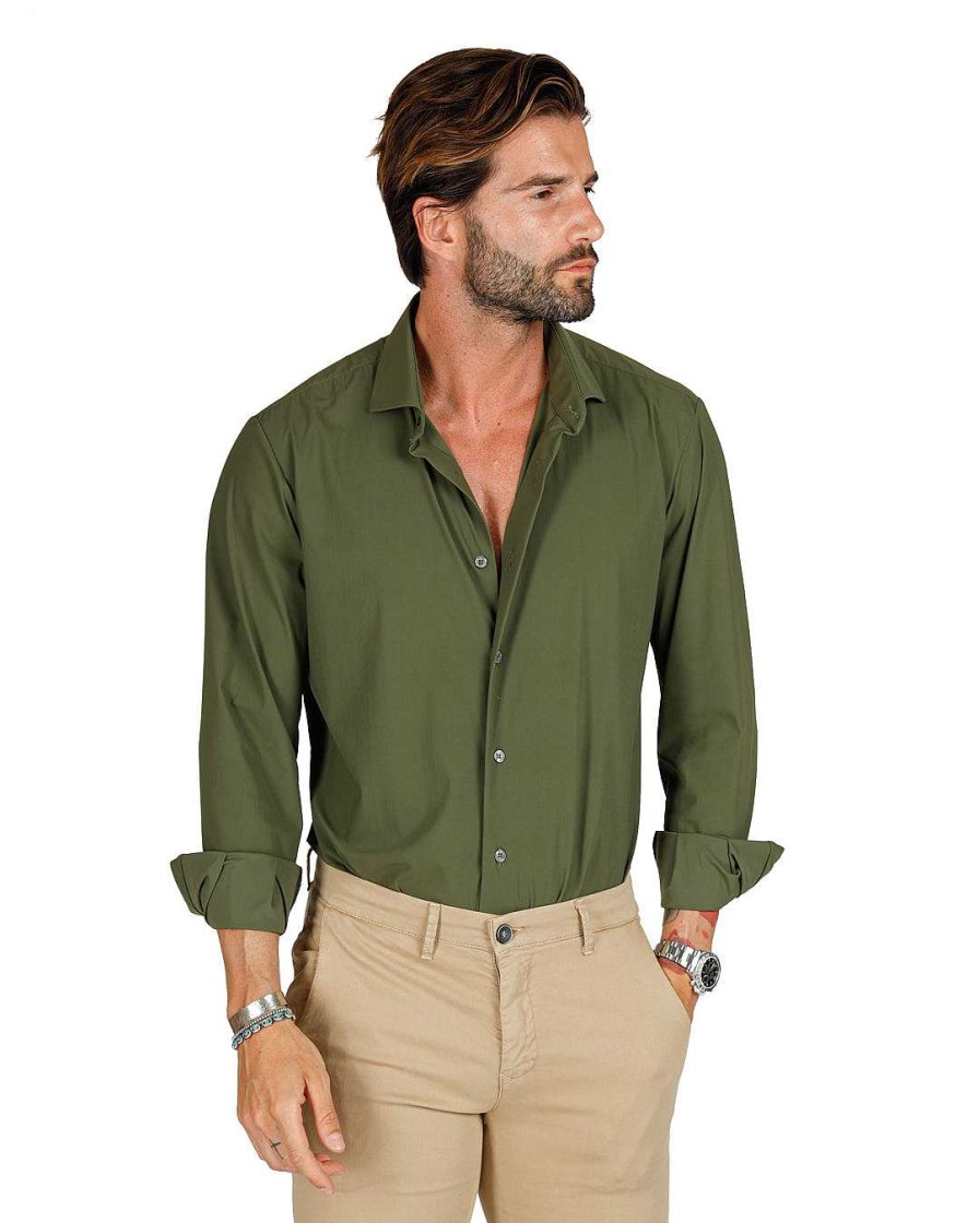 Abbigliamento SAVEONE Camicie | Teck - Camicia Tecnica Classica Militare