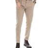 Abbigliamento SAVEONE Pantaloni | Evans - Pantalone Con Pinces Spago