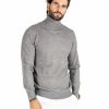 Abbigliamento SAVEONE Maglioni | Dolcevita Basic Grigio