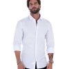 Abbigliamento SAVEONE Camicie | Camicia - Basic Classica Bianca In Cotone