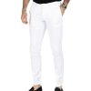 Abbigliamento SAVEONE Pantaloni | Frank - Pantalone Basic Bianco